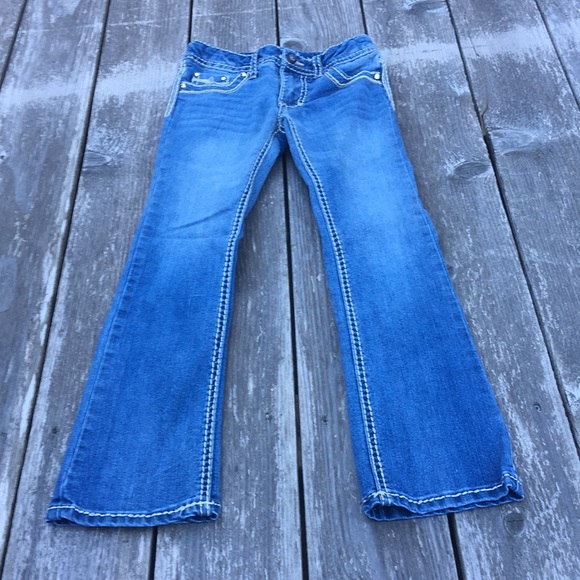 light colored bootcut jeans